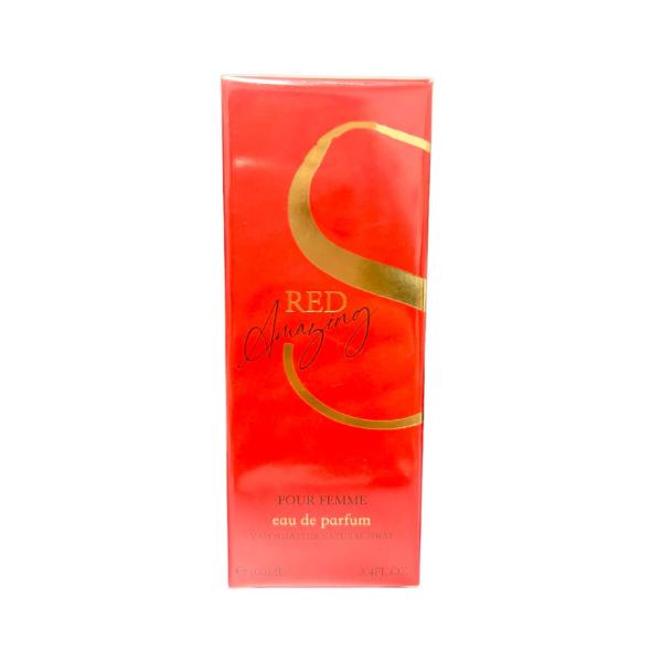 Womens S Red Amazing Perfume - 100ml