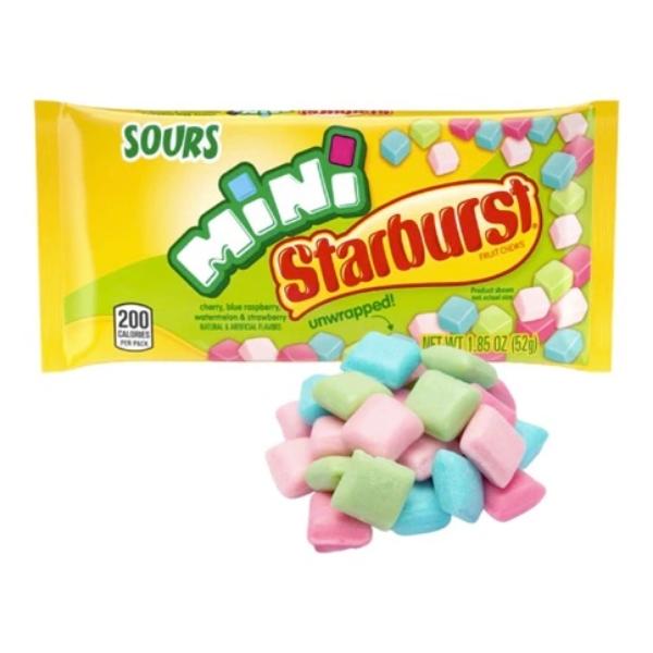 Starburst Sour Mini 52g