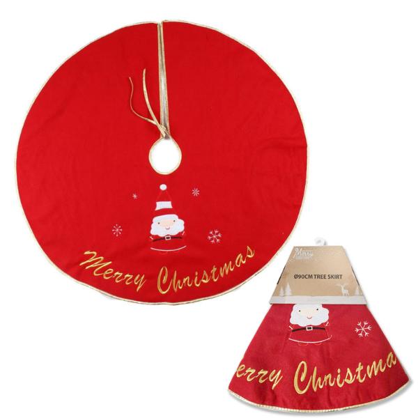 Merry Christmas Tree Skirt - 90cm