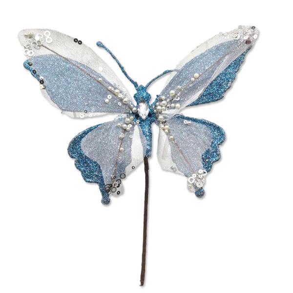 Blue Butterfly Pick - 28cm