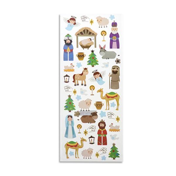 Xmas Nativity Sticker Sheet - 25cm