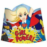 Load image into Gallery viewer, 8 Pack DC Superhero Girls Paper Tiaras - The Base Warehouse
