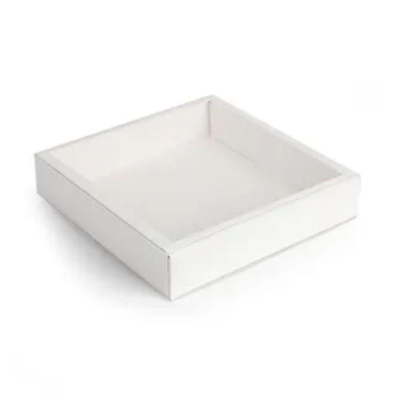 Mondo Square Cookie Boxes - 15.5cm x 15.5cm x 3.5cm - The Base Warehouse