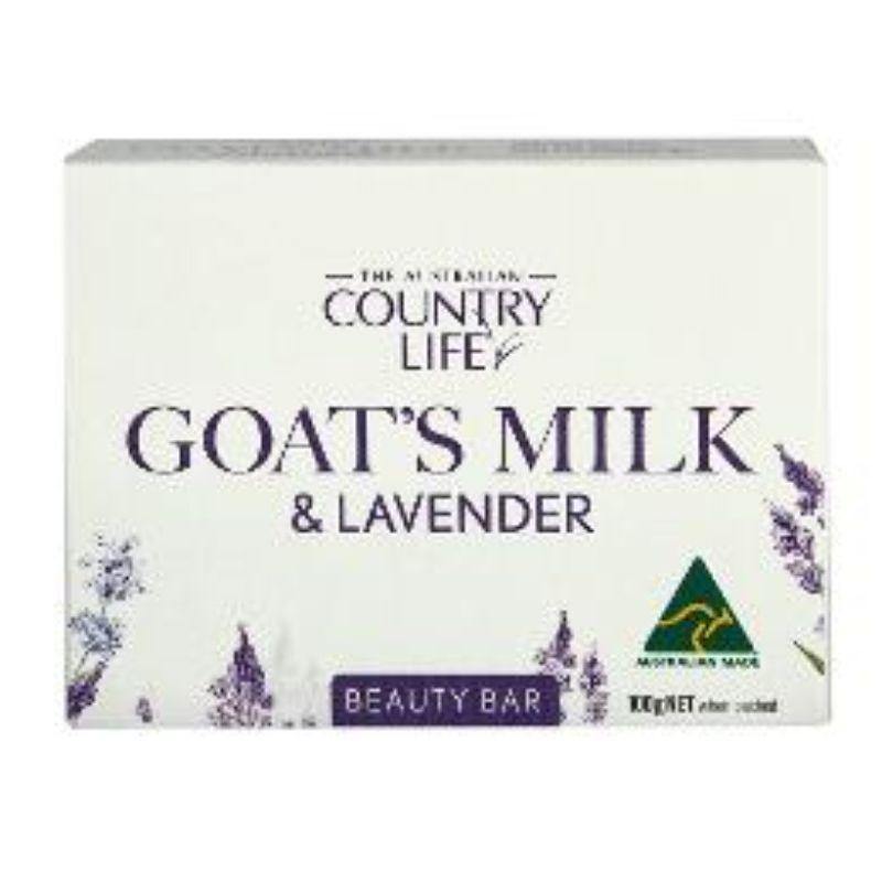 Goats Milk & Lavender Soap Bar - 100g - The Base Warehouse