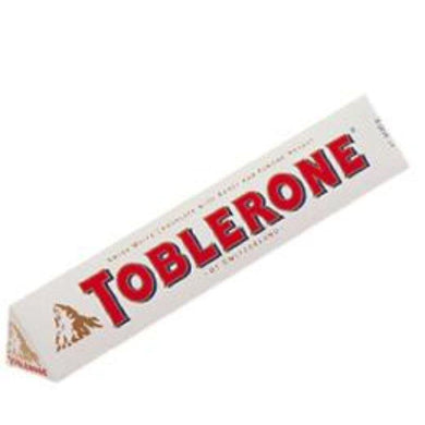 Toblerone White Chocolate Block - 100g - The Base Warehouse