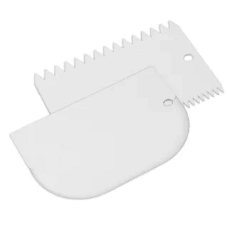 Mondo Icing Comb & Bowl Scraper Set - The Base Warehouse