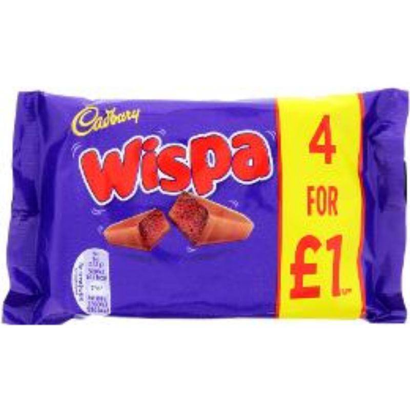 4 Pack Cadbury Wispa - The Base Warehouse