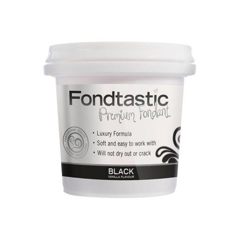 Fondtastic Black Vanilla Flavoured Fondant - 226g