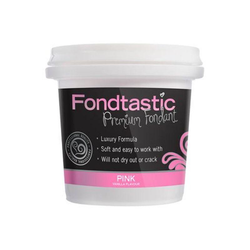 Fondtastic Pink Vanilla Flavoured Fondant - 226g