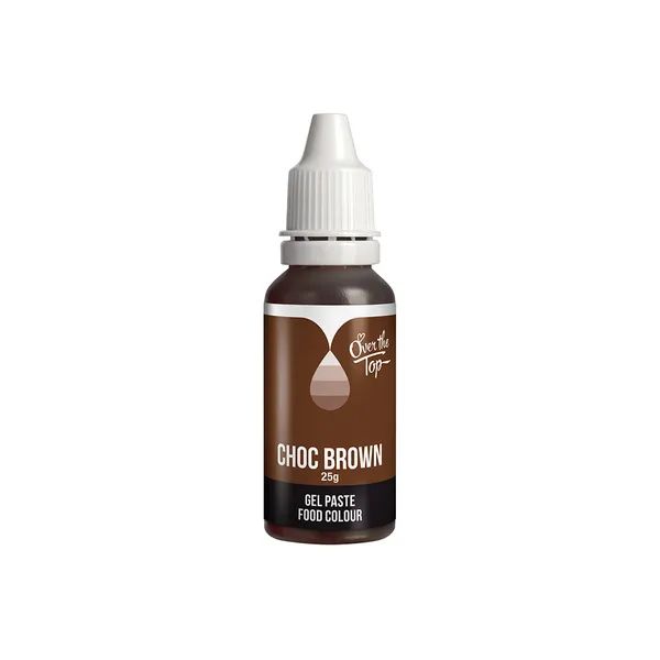 Chocolate Brown Food Colour Gel - 25g