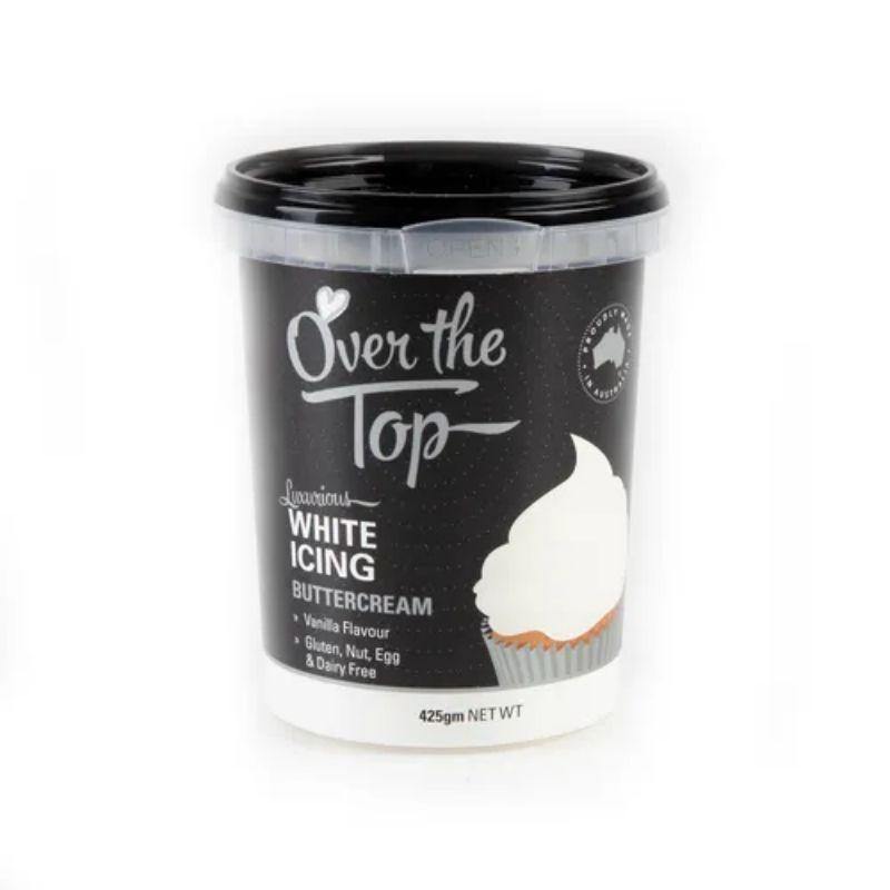 Over The Top White Buttercream - 425g - The Base Warehouse