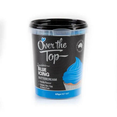 Over The Top Blue Buttercream - 425g - The Base Warehouse