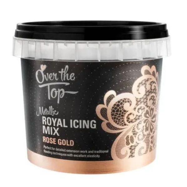 Classic Gold Metallic Royal Icing Mix - 150g