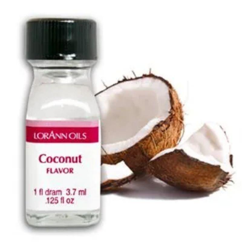 LorAnn Oils Coconut Super Strength Flavour - 3.7ml - The Base Warehouse