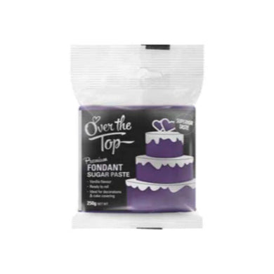 Over the Top Violet Premium Fondant - 250g - The Base Warehouse