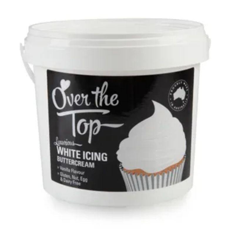 Over the Top White Buttercream - 1.7kg - The Base Warehouse