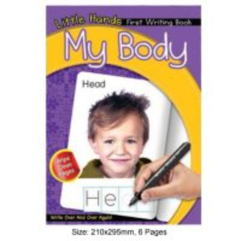Little Hands First Writing Book My Body- 6 Pages