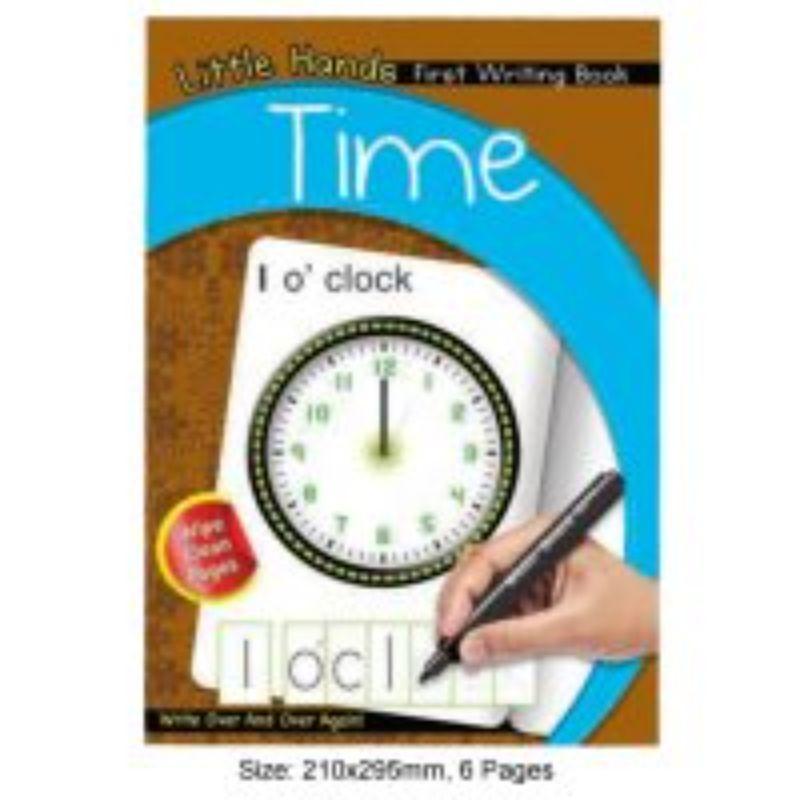Little Hands First Writing Book Time - 6 Pages | The Base Warehouse