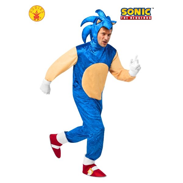 Adults Sonic The Hedgehog Costume - S