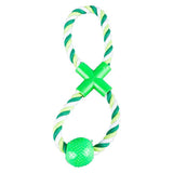 Load image into Gallery viewer, Figure 8 Ball Tug Dog Toy - The Base Warehouse
