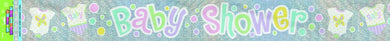 Polka Dots Baby Shower Prism Banner - 2.7m - The Base Warehouse