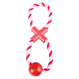 Load image into Gallery viewer, Figure 8 Ball Tug Dog Toy - The Base Warehouse
