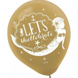 Load image into Gallery viewer, 6 Pack Mermaid Wishes Latex Balloons - The Base Warehouse
