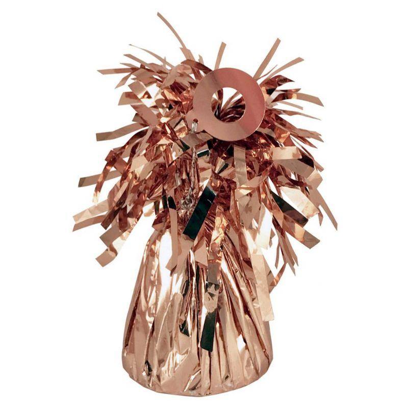 Rose Gold Small Foil Balloon Weight - 180g - The Base Warehouse