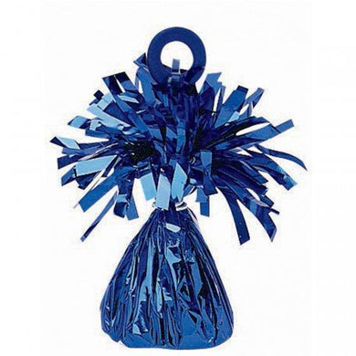 Blue Small Foil Balloon Weight - The Base Warehouse