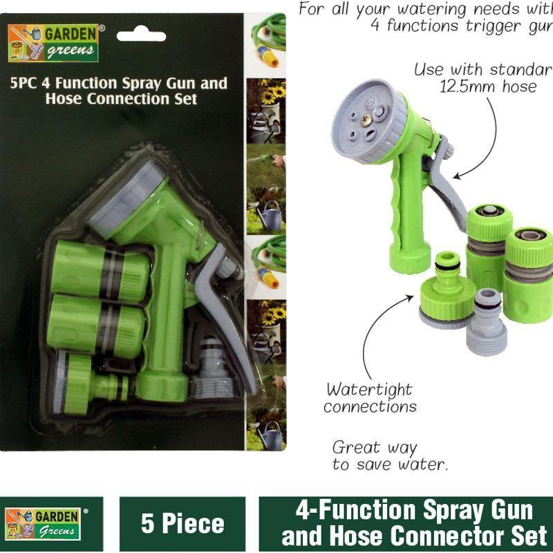 4-Function Spray & Gun Hose Connector Set - The Base Warehouse