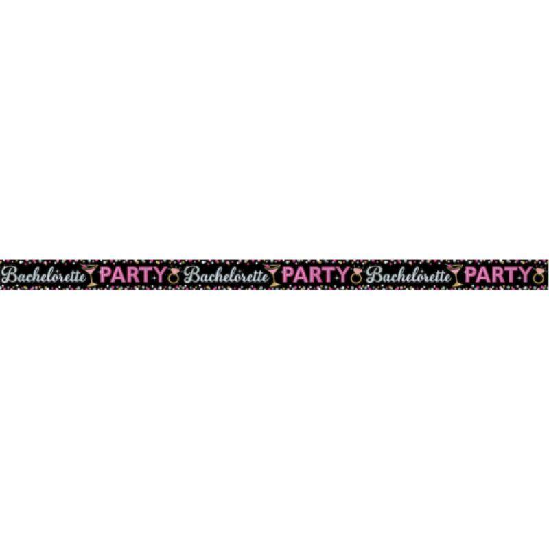 Bachelorette Party Foil Banner - 7.6m - The Base Warehouse