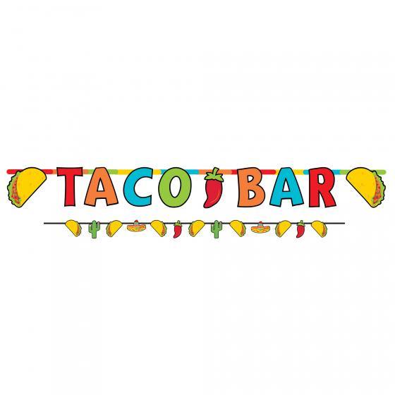 Fiesta Taco Bar Cardboard Banners Set - The Base Warehouse