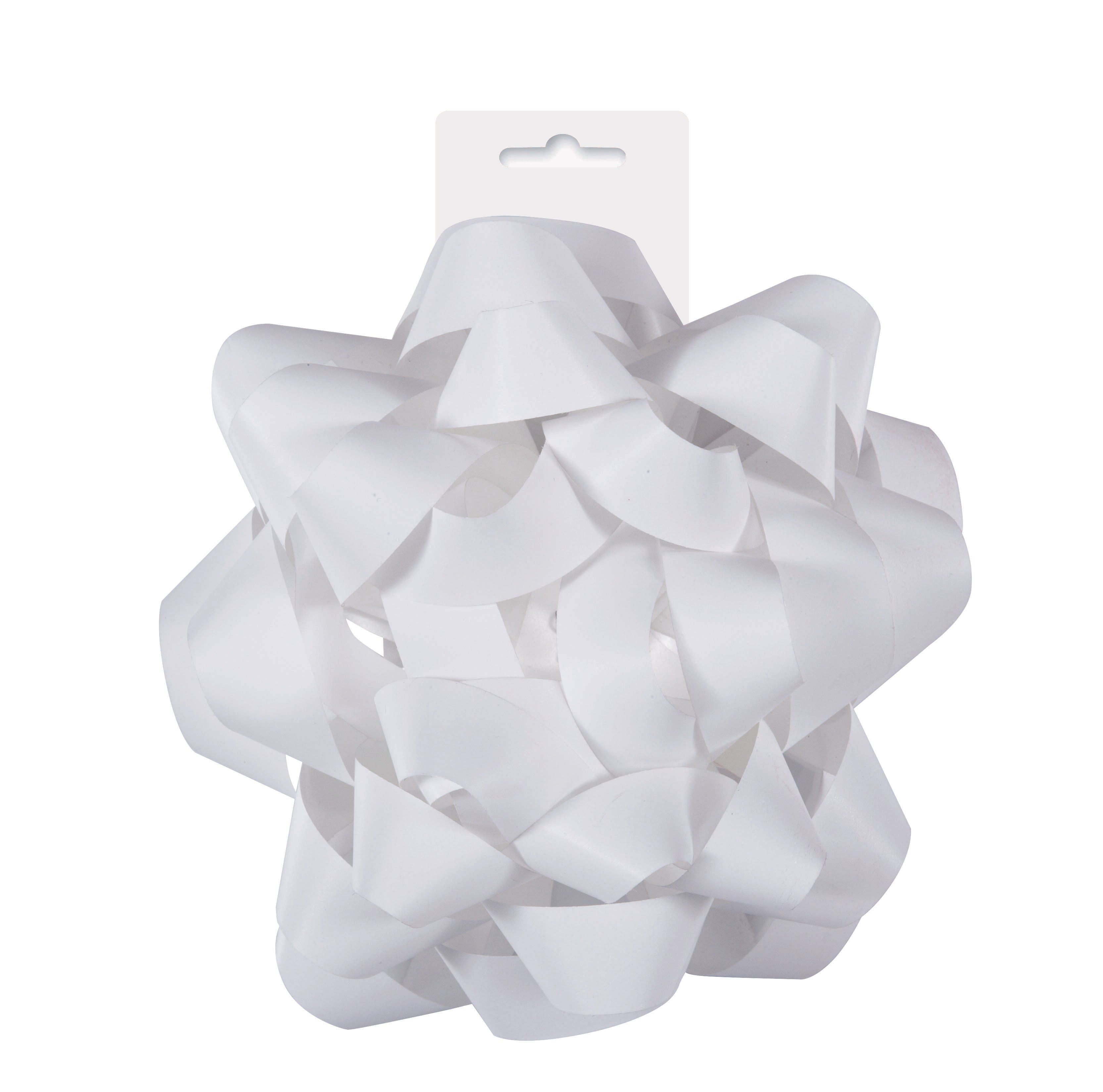 White Satin Gift Bow - 15cm