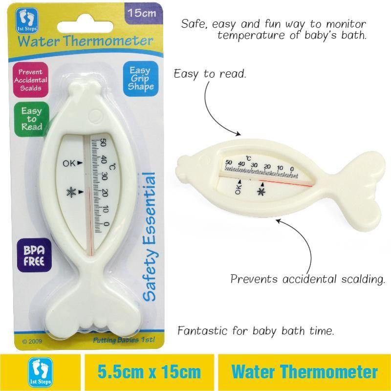 Baby Bath Thermometer - 5.5cm x 15cm - The Base Warehouse