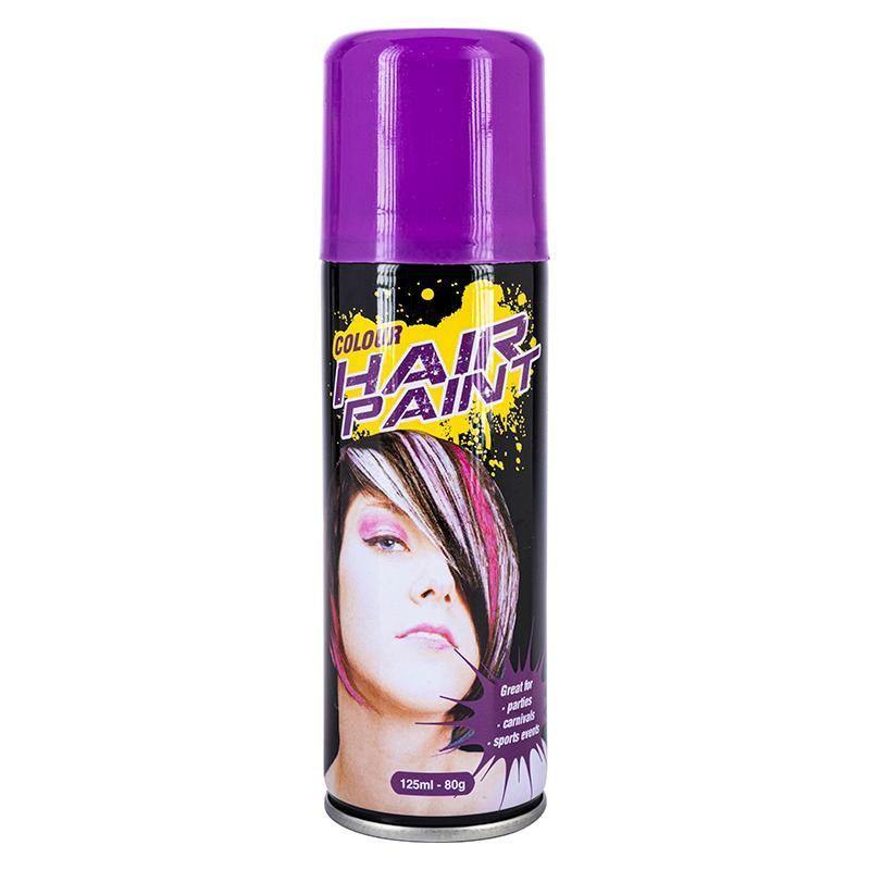 Fluro Purple Colour Hair Spray - 125ml - The Base Warehouse