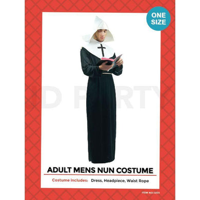 Mens Nun Costume - The Base Warehouse