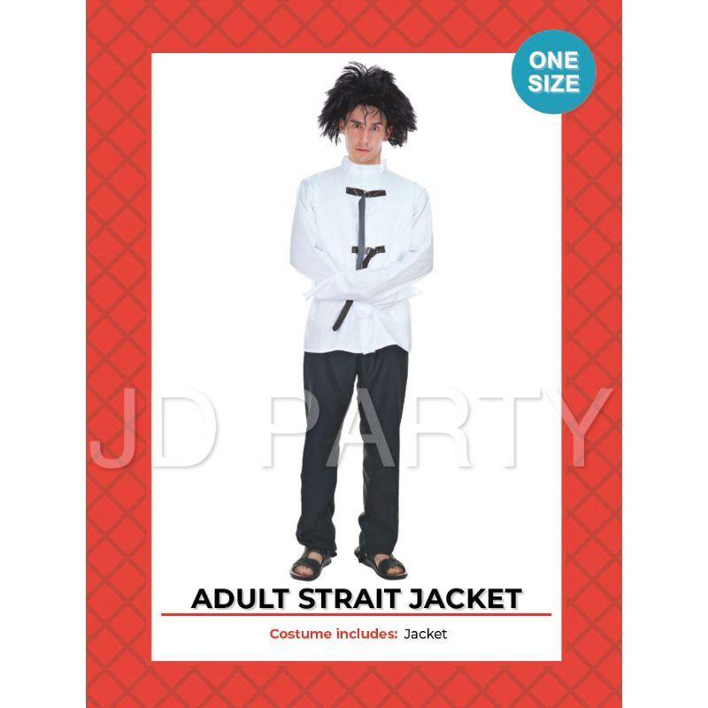 Mens Straight Jacket Costume - The Base Warehouse