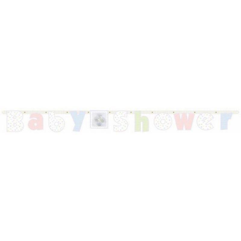 Baby Soft Moments Illustrated Banner - 2.1m x 17.7cm - The Base Warehouse