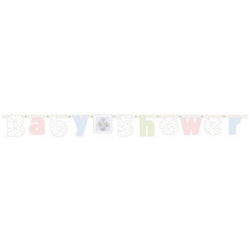 Baby Soft Moments Illustrated Banner - 2.1m x 17.7cm - The Base Warehouse