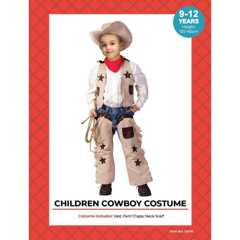 Boys Cowboy Costume - The Base Warehouse