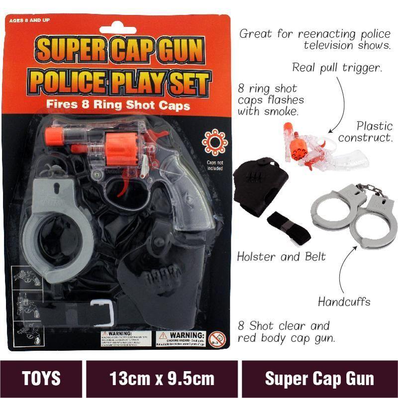 Super Cap Gun Police Play Set | The Base Warehouse