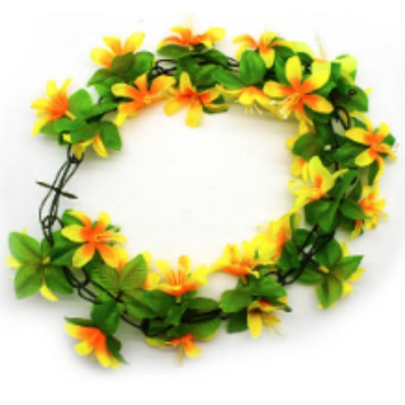 Yellow Mini Lily Flower Crown