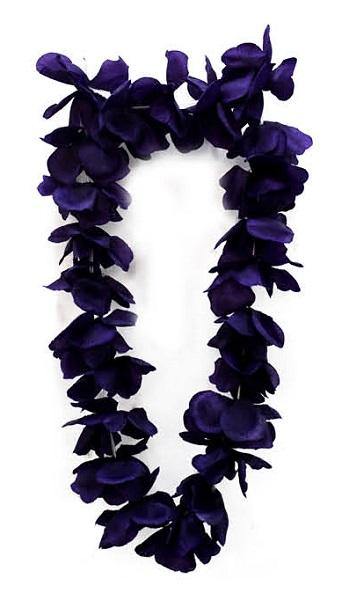 Dark Purple Hawaiian Lei | The Base Warehouse