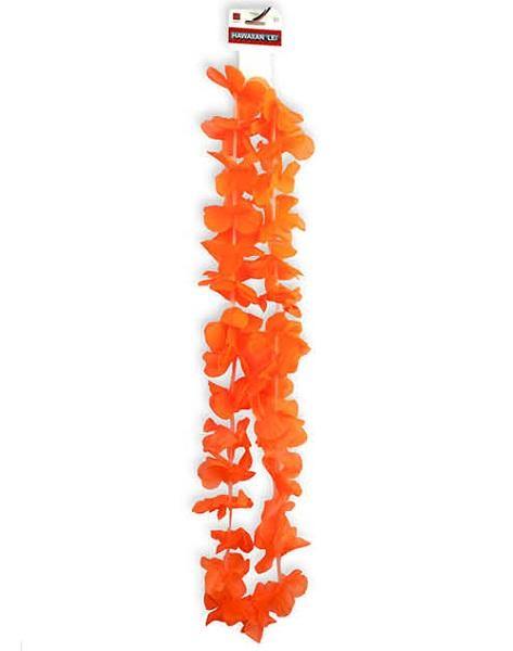 Orange Flower Hawaiian Lei - The Base Warehouse