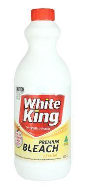 White King Lemon Bleach - 1.25L - The Base Warehouse