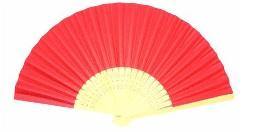 Red Small Paper Fan - The Base Warehouse