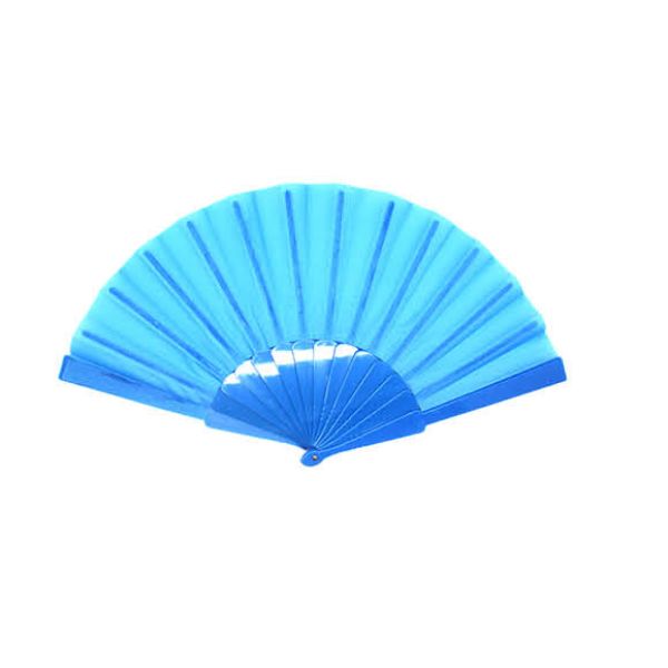 Light Blue Small Plastic Fan