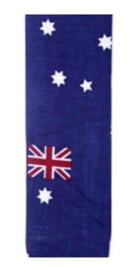 Australia Flag Pattern Bandana - The Base Warehouse