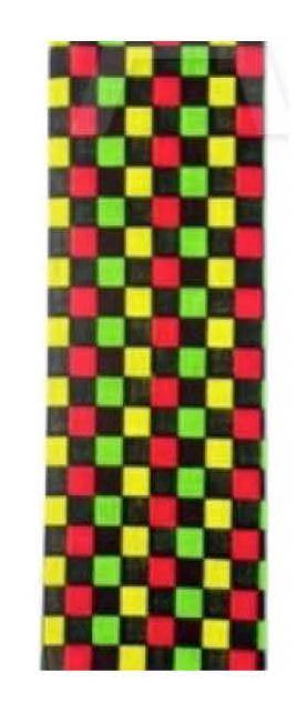 Rainbow Checkered Pattern Bandana - The Base Warehouse