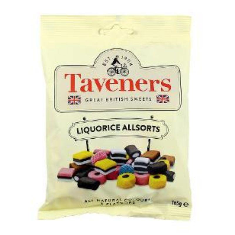 Taveners Liquo Allsort - 165g - The Base Warehouse